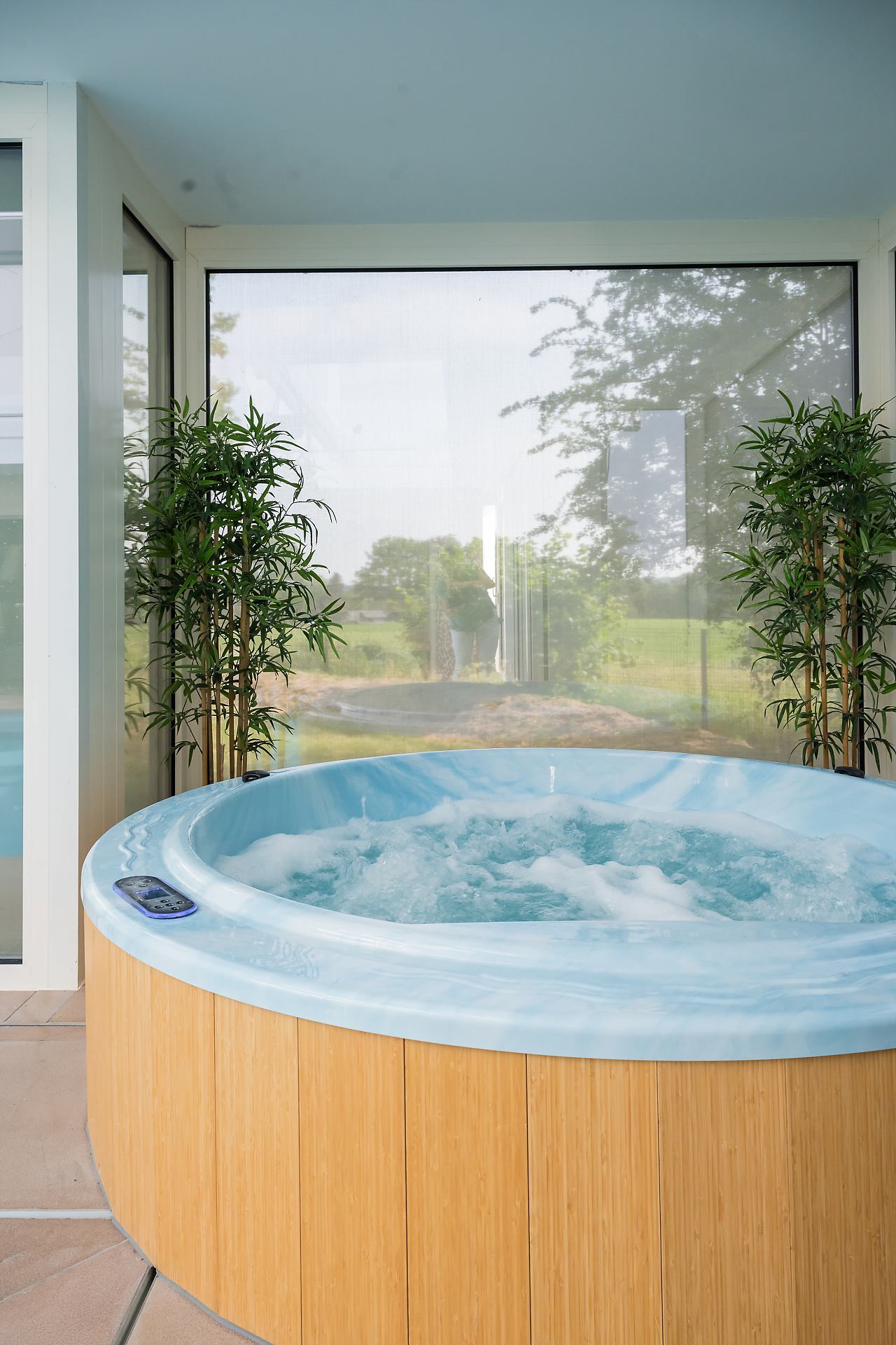 Spa privatif - Spa Privé Serenity piscine couverte , Sauna privé et Hammam