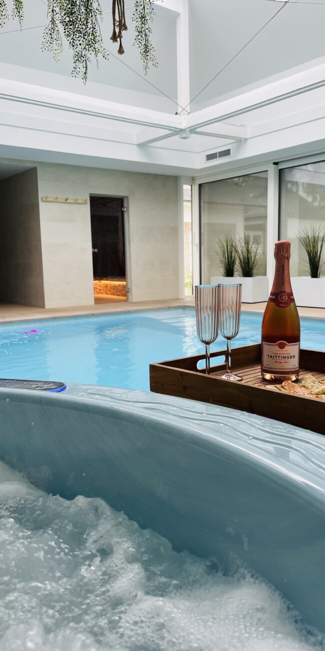 Spa privatif - Spa Privé Serenity piscine couverte , Sauna privé et Hammam